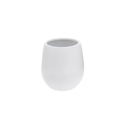 Luxury Teardrop Balloon Planter — Set of 4 White