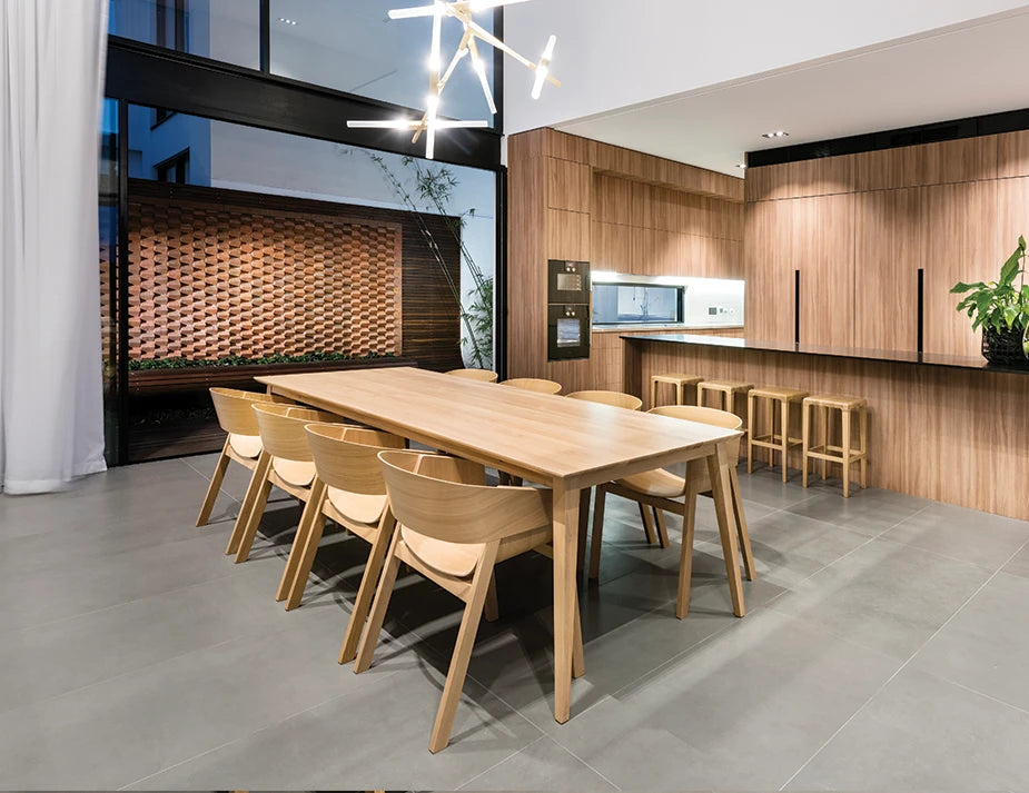 Jylland Dining Table - Natural Oak - 280cm x 110cm - by TON