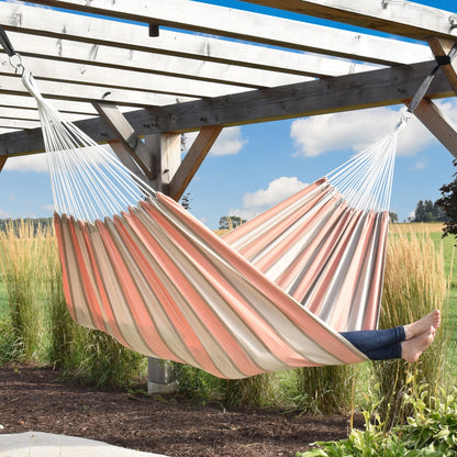 Vivere Brazilian Style Sunbrella Hammock - Cameo