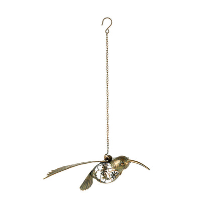 Large Metal Hanging Hummingbird 60cm - Image 2
