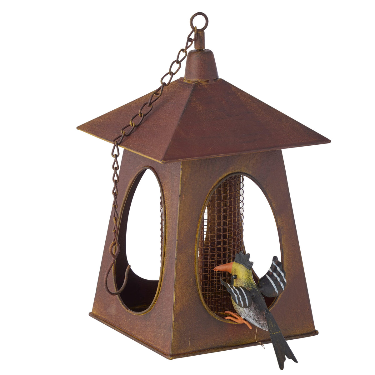 Hanging Birdhouse W Toucan Bird 48cm