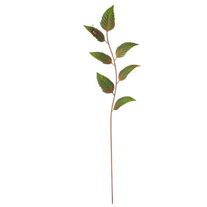 Set 3 Asst Leaf Stakes With Bug Bird cm