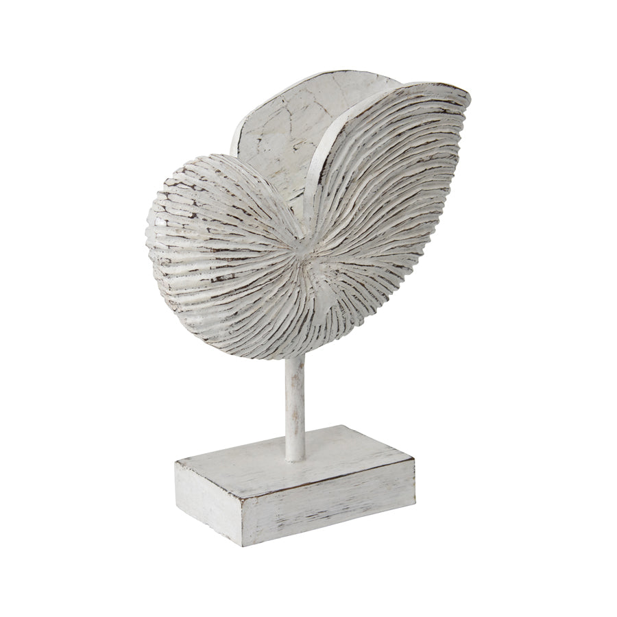 Handcrafted Shell Figurine On Base 26x27cm