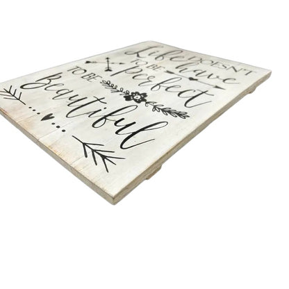 Life Beautiful Wall Art 30cm - Image 3