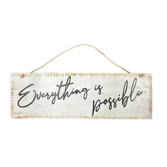 Everything Is Possible Wall Art 20cm