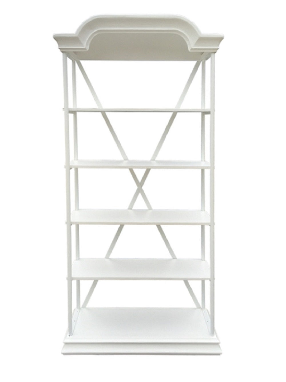 Bakers Stand White Reclaimed Timber 210cm