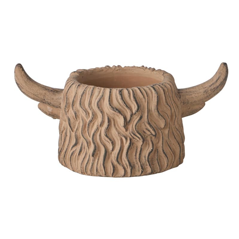 Hamish Highland Cow Planter Large 23.5 x 15.5 x 11 cm