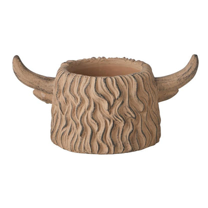Hamish Highland Cow Planter Large 23.5 x 15.5 x 11 cm