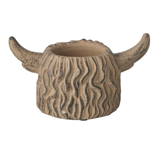 Hamish Highland Cow Planter Small 17 x 11 x 9 cm