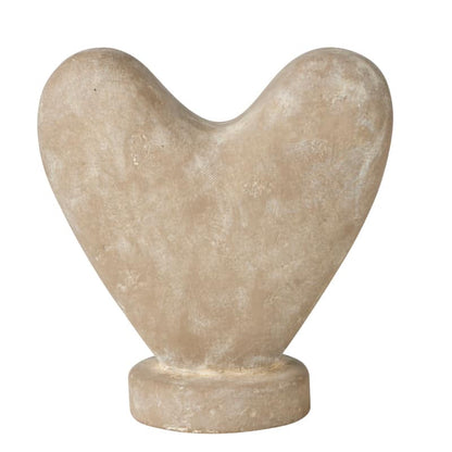 Stone Cold Heart Ornament Large 19 x 10 x 20 cm