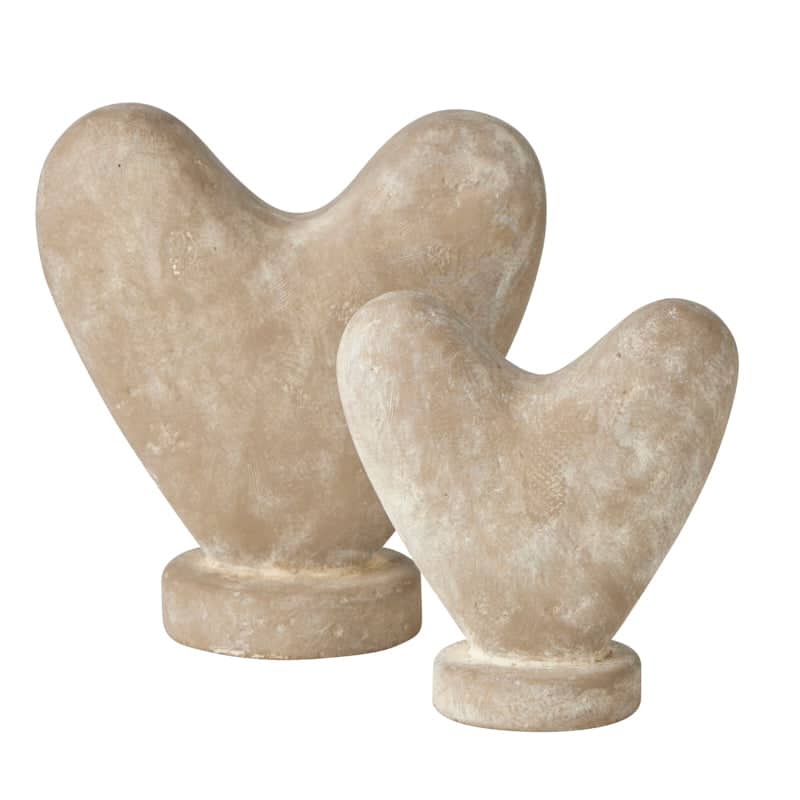 Stone Cold Heart Ornament Large 19 x 10 x 20 cm