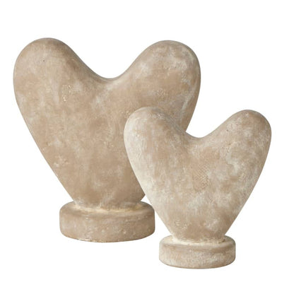 Stone Cold Heart Ornament Large 19 x 10 x 20 cm