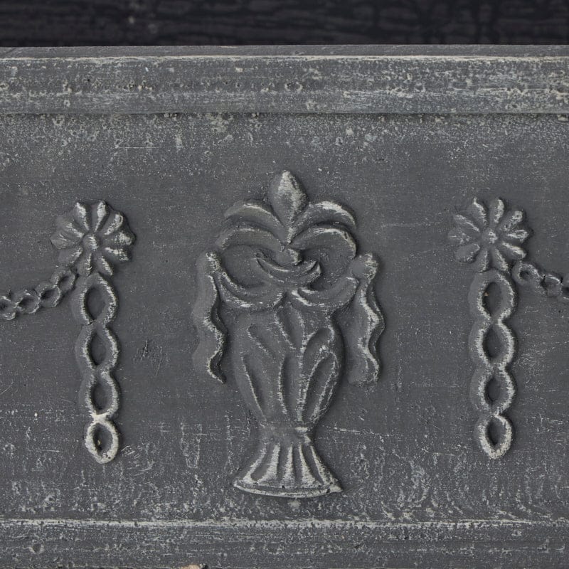 Noir Rectangular Planter Large 39.5 x 14.5 x 12.5 cm