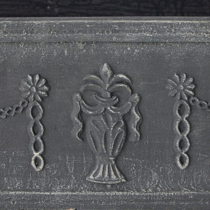 Noir Rectangular Planter Large 39.5 x 14.5 x 12.5 cm