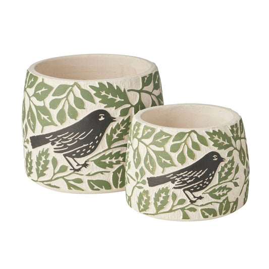 Ravenhall Bird Planter Small 12.5 x 12.5 x 10 cm