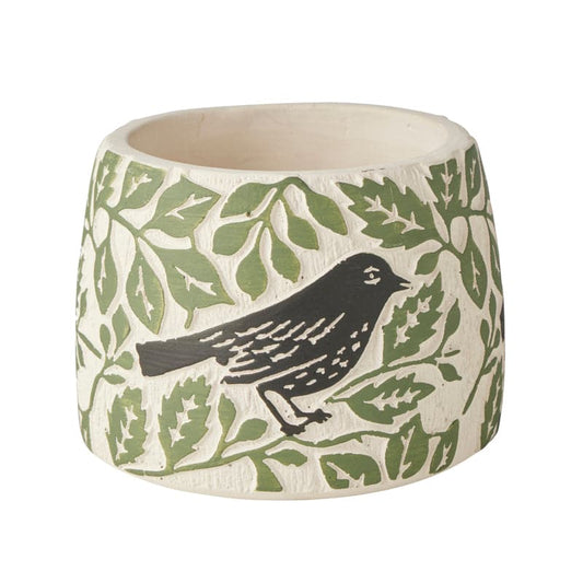 Ravenhall Bird Planter Small 12.5 x 12.5 x 10 cm