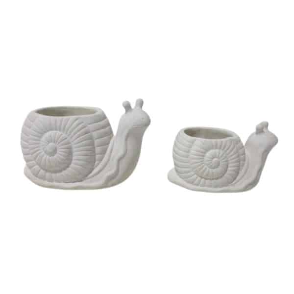 Shelldon the Snail Planter Small 16.5 x 9.5 x 10 cm