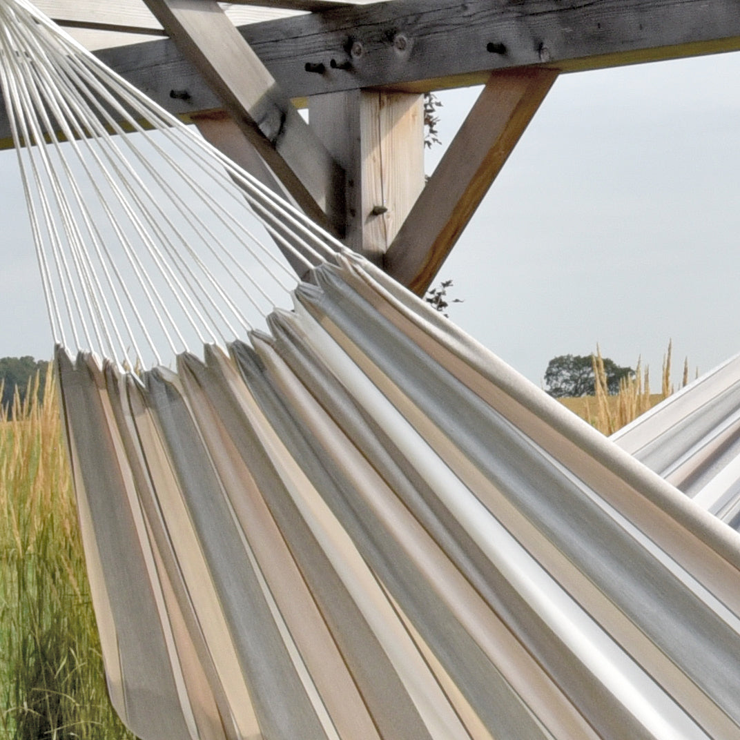 Vivere Brazilian Sunbrella Hammock Double - Dove