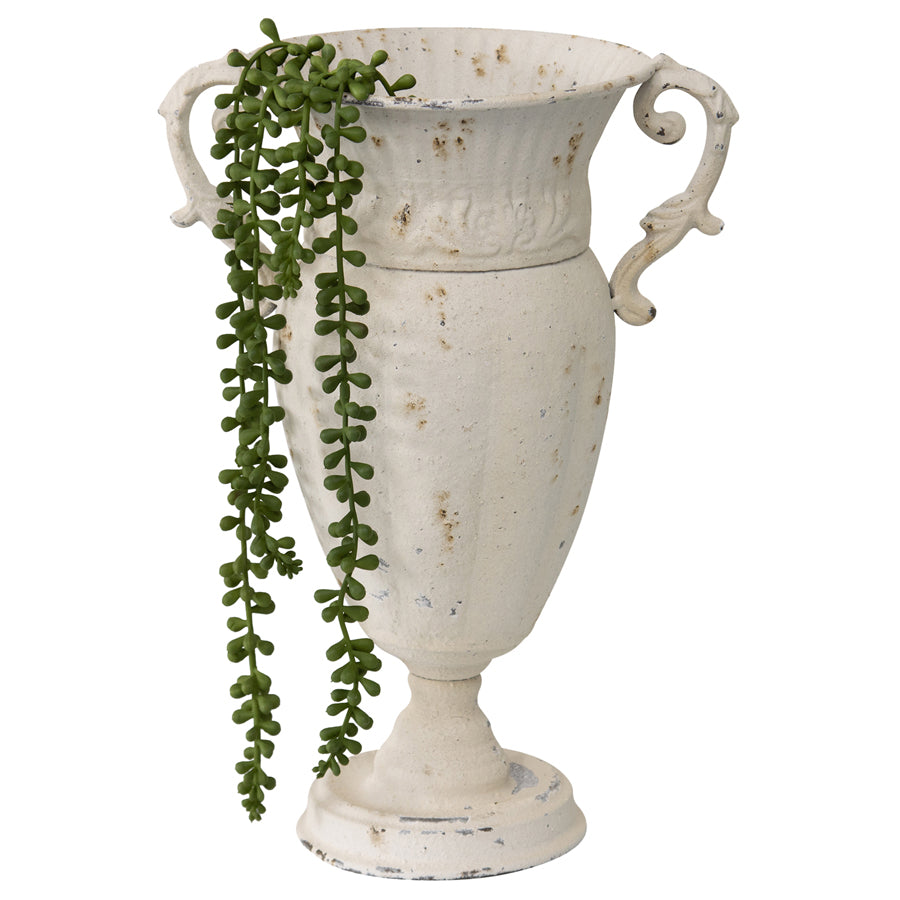 Martinique Aged Fluted Slim Urn 24x36cm