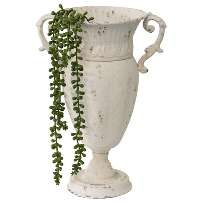 Martinique Aged Fluted Slim Urn 24x36cm