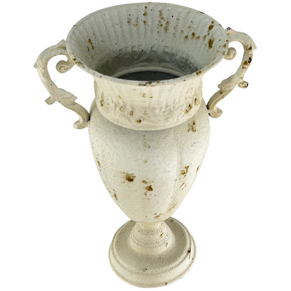 Martinique Aged Fluted Slim Urn 24x36cm - Image 4