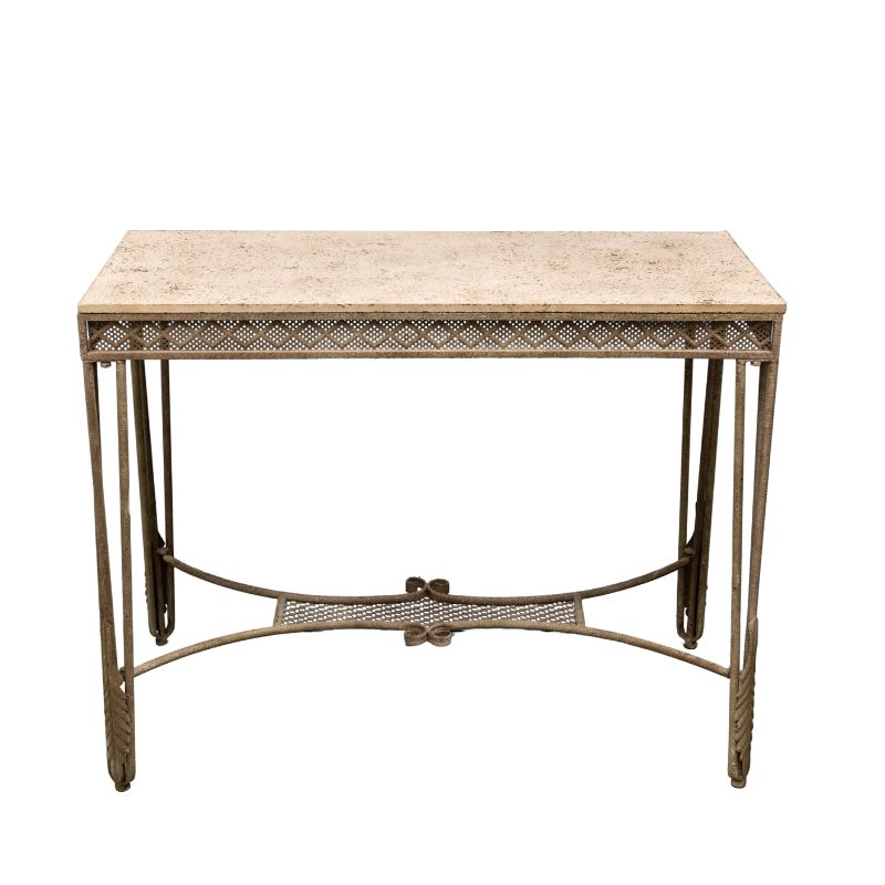 Vintage Style French Country Console Table 118cm - Image 2