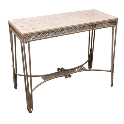 Vintage Style French Country Console Table 118cm - Image 3