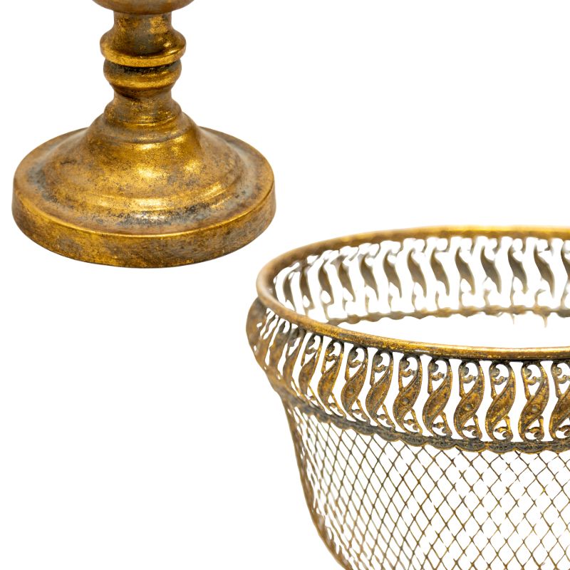 Lustre Footed Bowl 28cm - Image 2