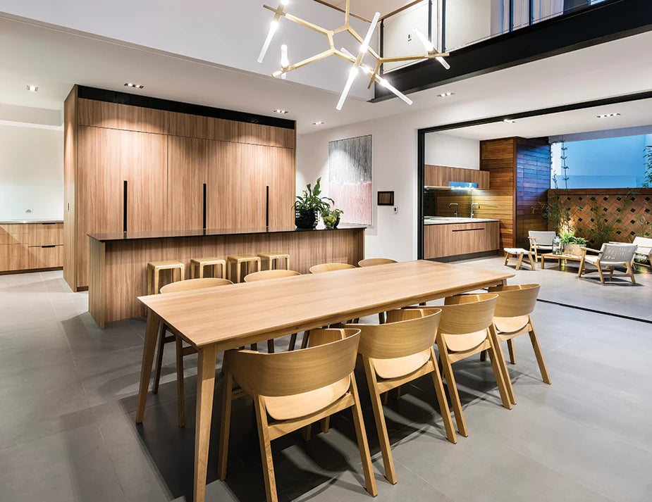 Jylland Dining Table - Natural Oak - 280cm x 110cm - by TON