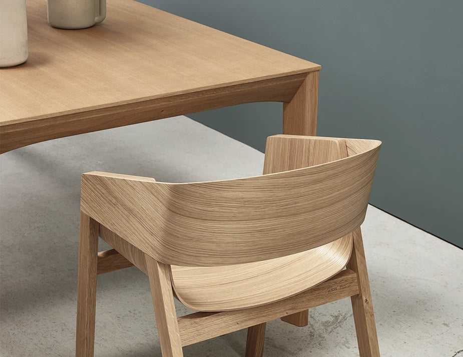 Lasu Dining Table - Natural Oak - 260cm X 110cm - by TON