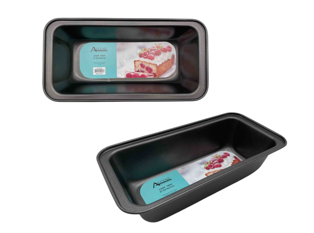 Bulk 12 Loaf Baking Tray 27.5x14x7cm