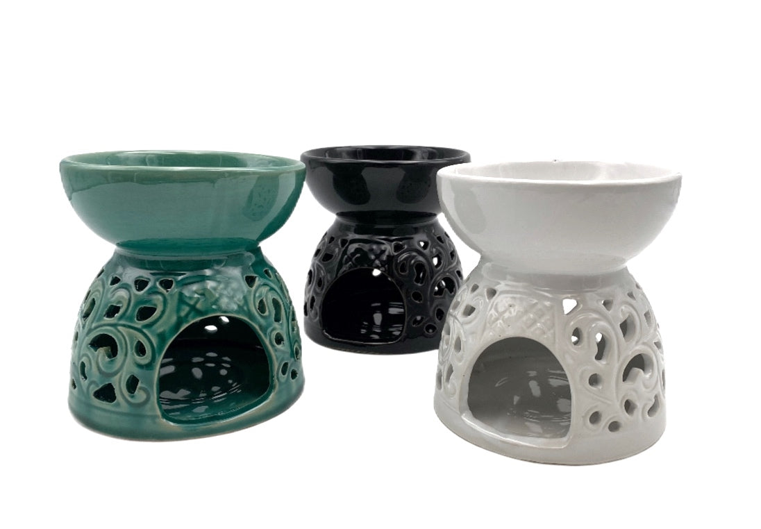 bulk 12 Jumbo Delux Oil Burner Assorted 14cm
