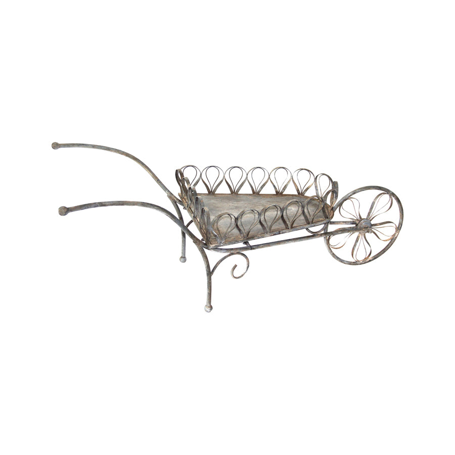 Large Wheelbarrow w Teardrop Steel 135cm