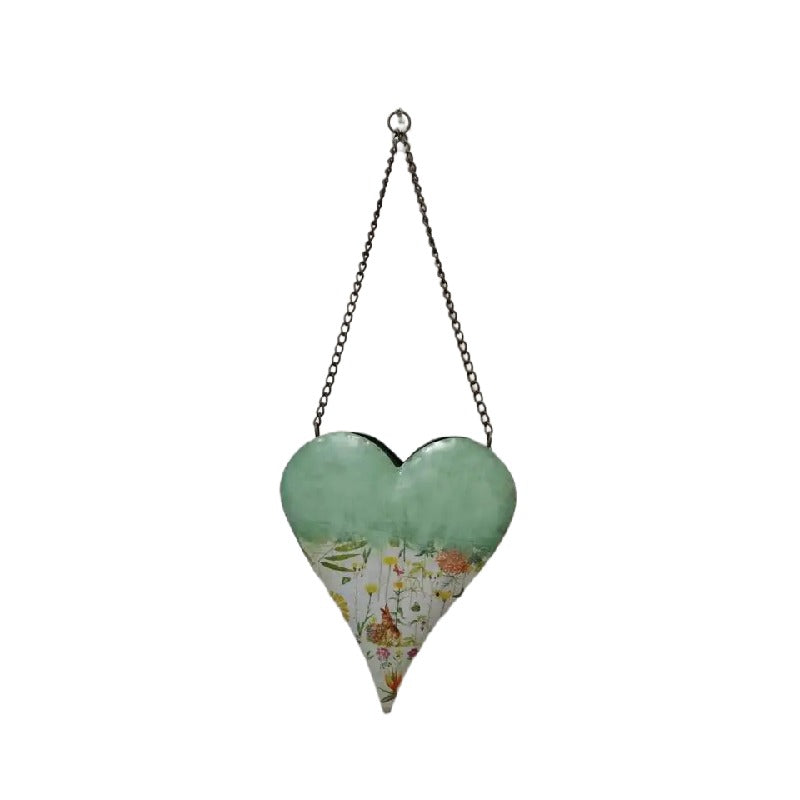 Natures Art Summer Garden Hanging Heart Planter 62cm - Image 2