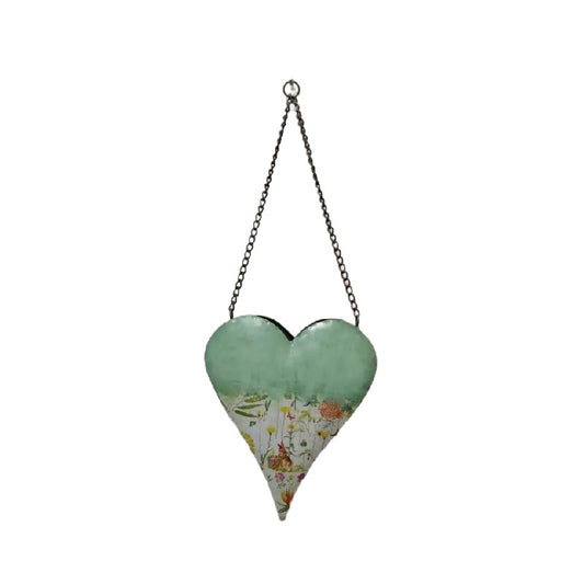 Natures Art Summer Garden Hanging Heart Planter 62cm - Image 2