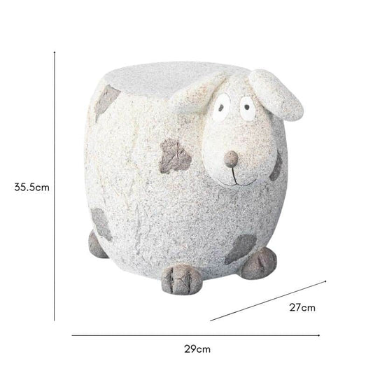 Spotted Dog Plant Stand+ Stool 35cm - Image 2