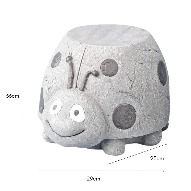 Ladybird Plant Stand Stool 36cm