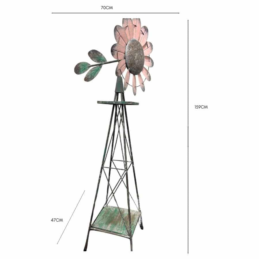 Arty Flower Windmill 159cm - Image 4