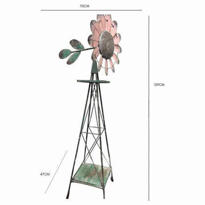 Arty Flower Windmill 159cm - Image 4