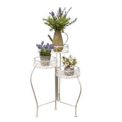 Riviera 3 Tier Round Potplant Stand 65cm