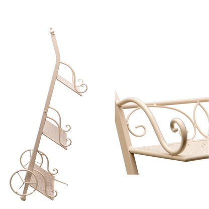 Bordeaux 3 Tier Cart Trolley Plant Stand 78cm - Image 4