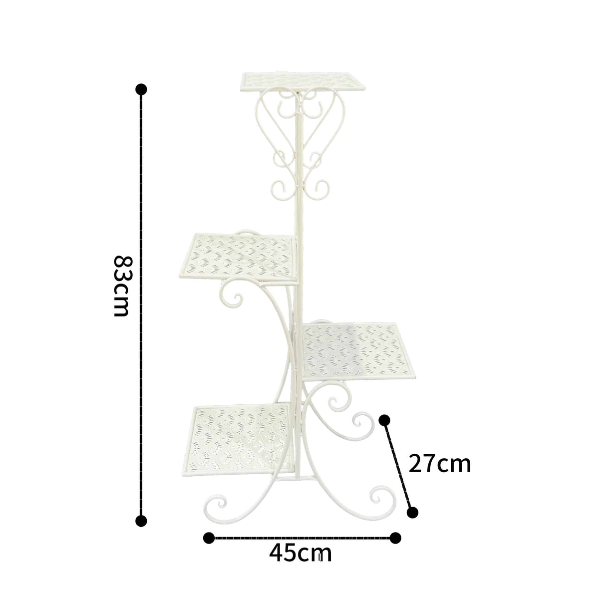 Bordeaux 4-Tier Potplant Stand 83cm - Image 5