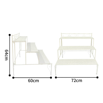 Bordeaux 3 Tier Potplant Stand 72cm - Image 5