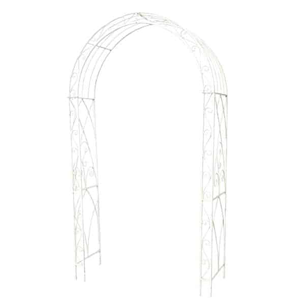 White Metal Garden Arch