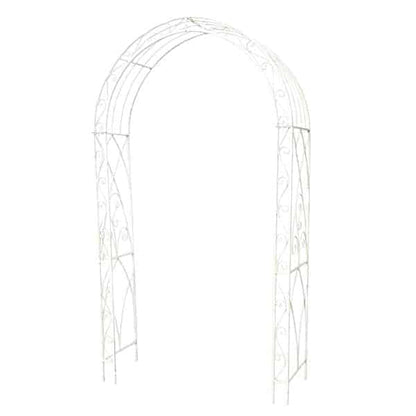 White Metal Garden Arch