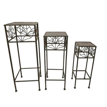 Florence Nested Metal Pot Stands Set of 3