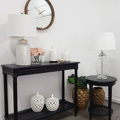 Polo Occasional Round Table Black 65cm - Image 2