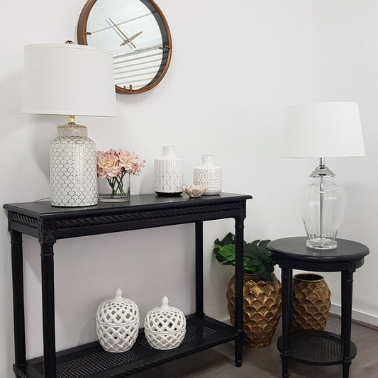Polo Occasional Round Table Black 65cm - Image 2