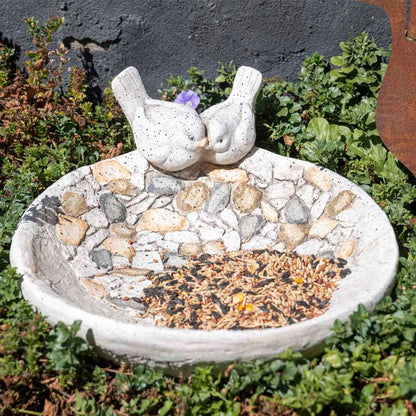Stony Birdbath 42x16cm - Image 4
