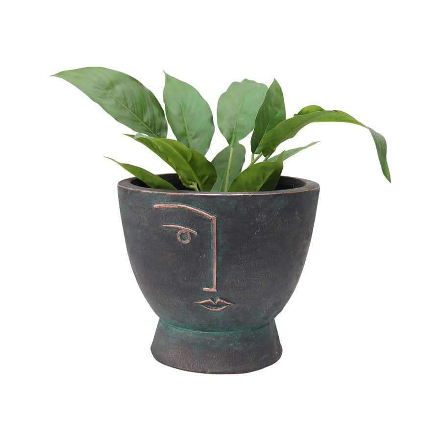 Pablo Noir Planter 28cm - Image 3